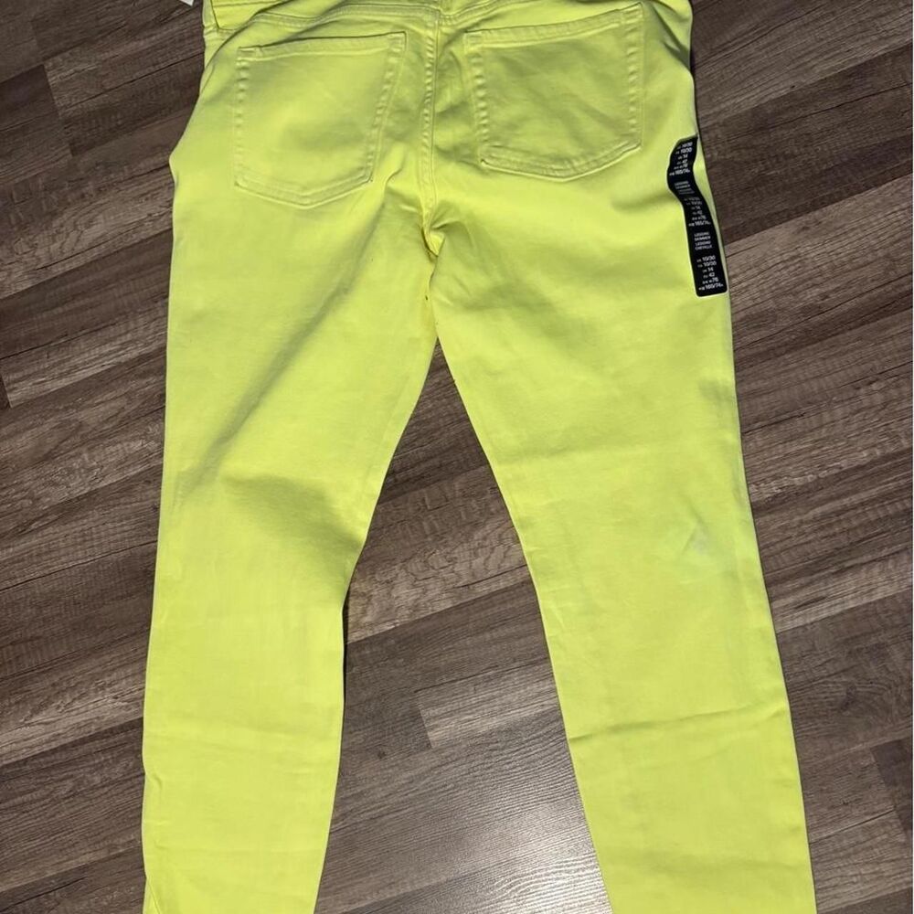 Gap Women's Yellow and Green Jeans